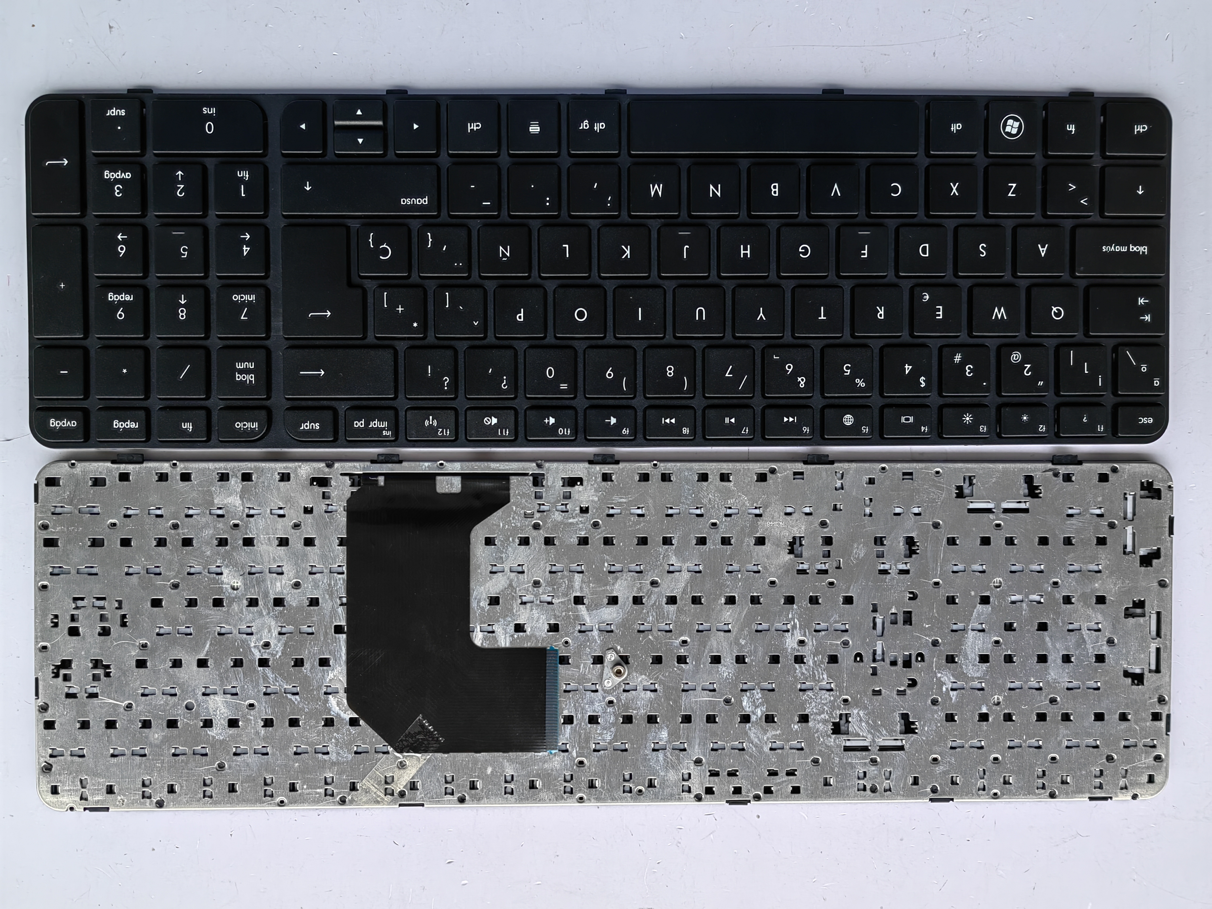 Picture of New Replacement Laptop Keyboard For HP G7-2000 BLACK FRAME BLACK Sp Layout